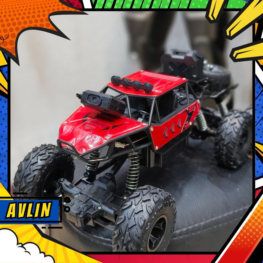 Rock Crawler Off Road 6x6 Camera Remote Control RC Jumbo