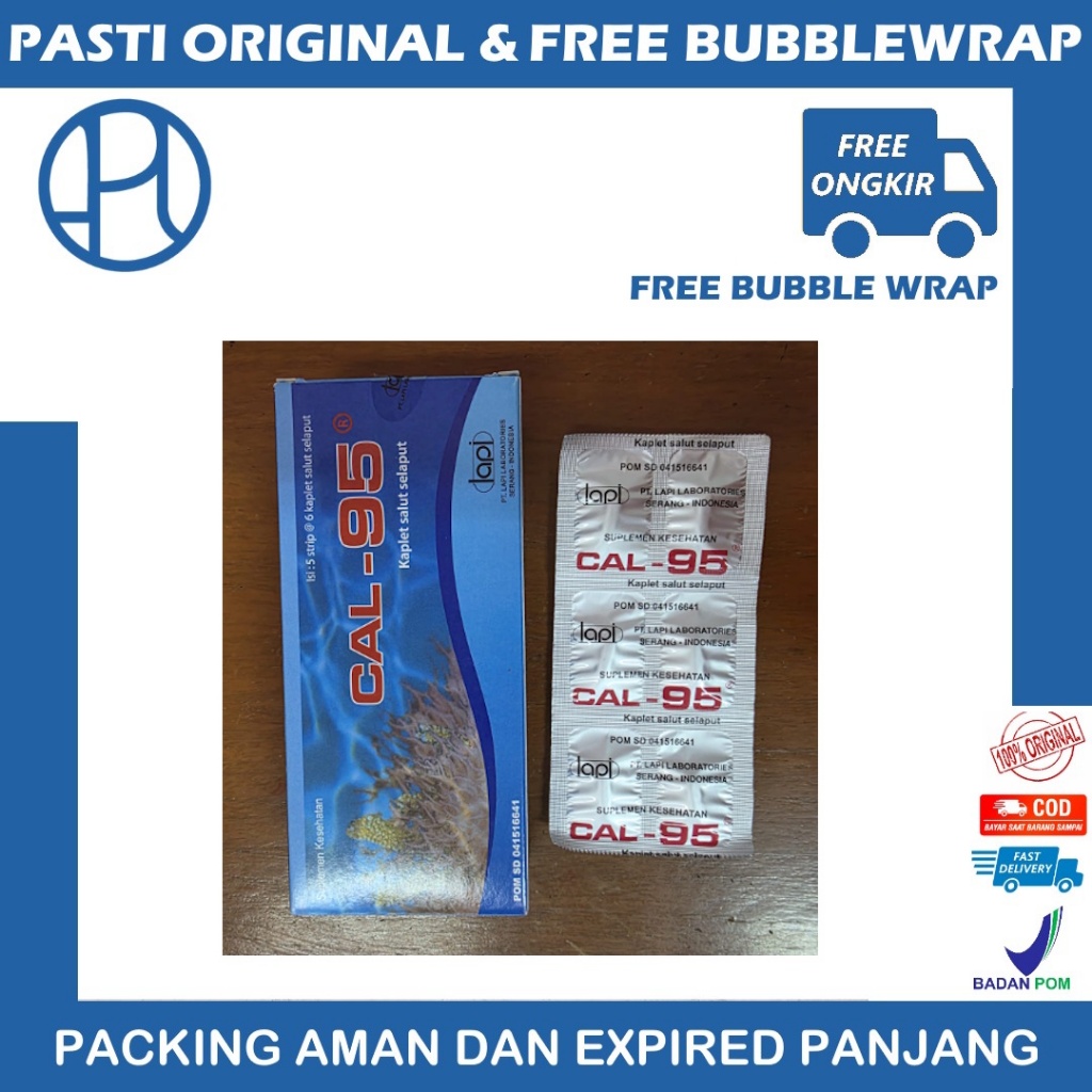 CAL-95 CAL 95 SUPLEMEN KESEHATAN