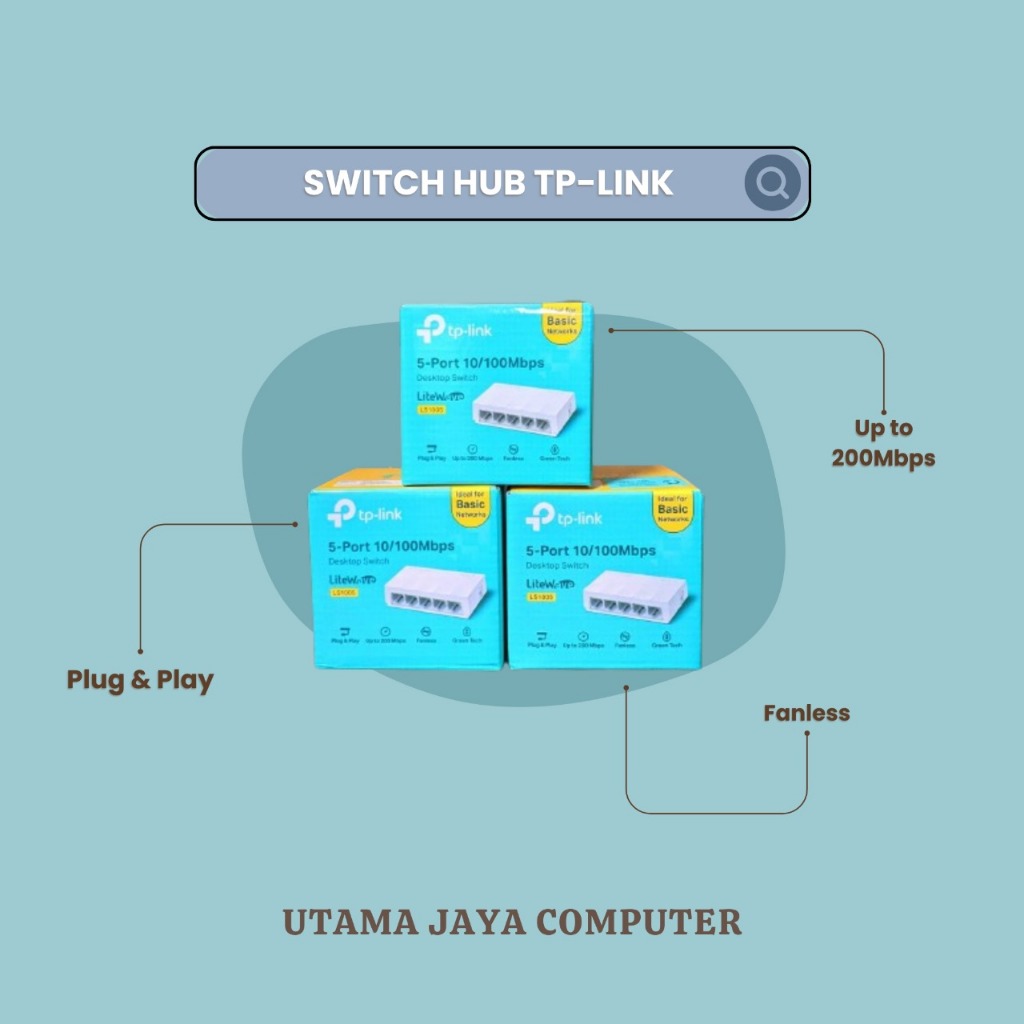 SWICH HUB TP_LINK 5PORT