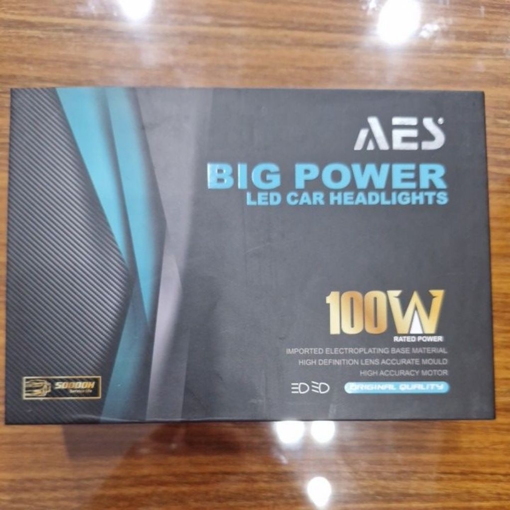 AES Big Power Turbo LED Headlight H11 100watt Premium Quality