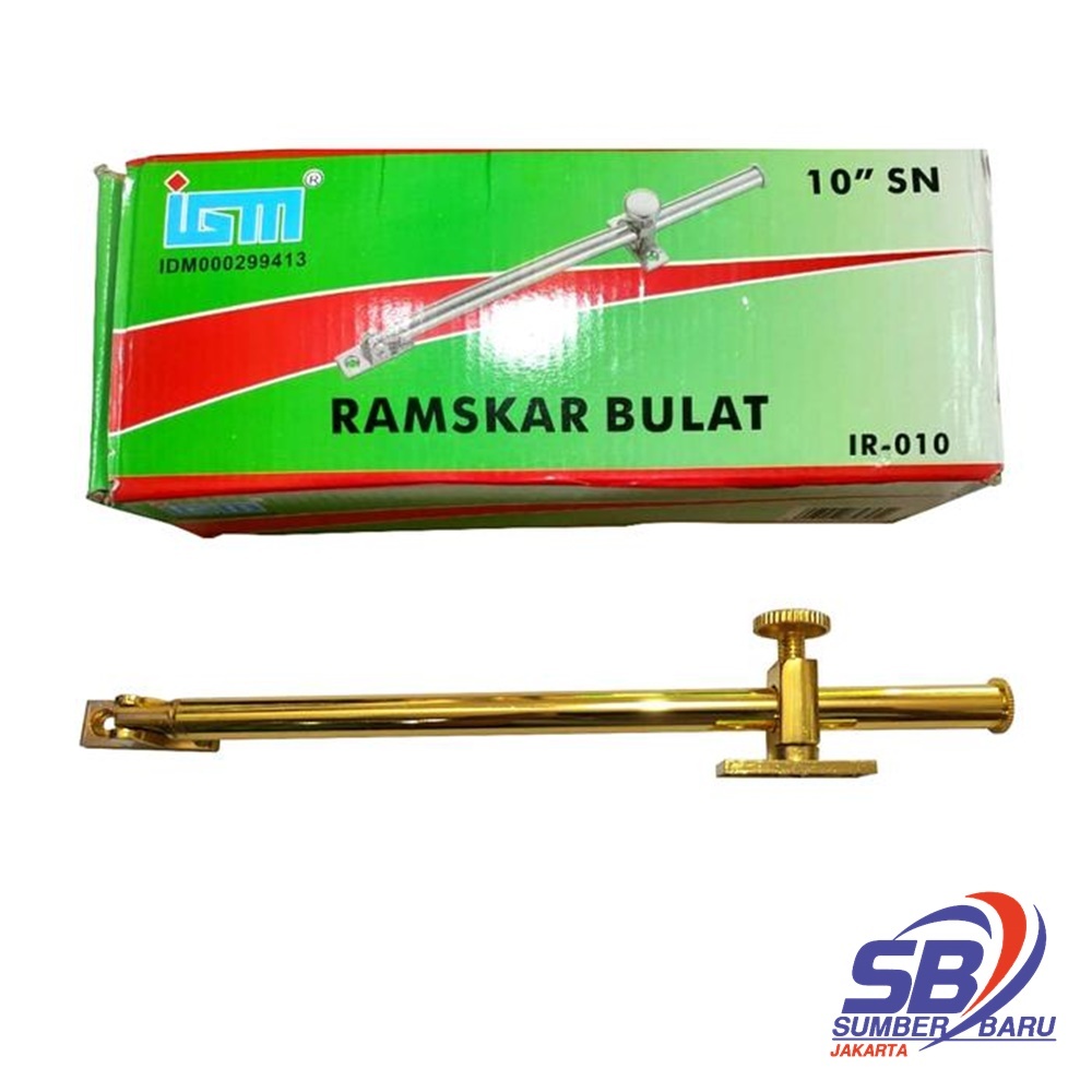 RAMSKAR BULAT KUNING GP LAMSKAR PENAHAN JENDELA PUTAR TARIK IGM 10" SBJ