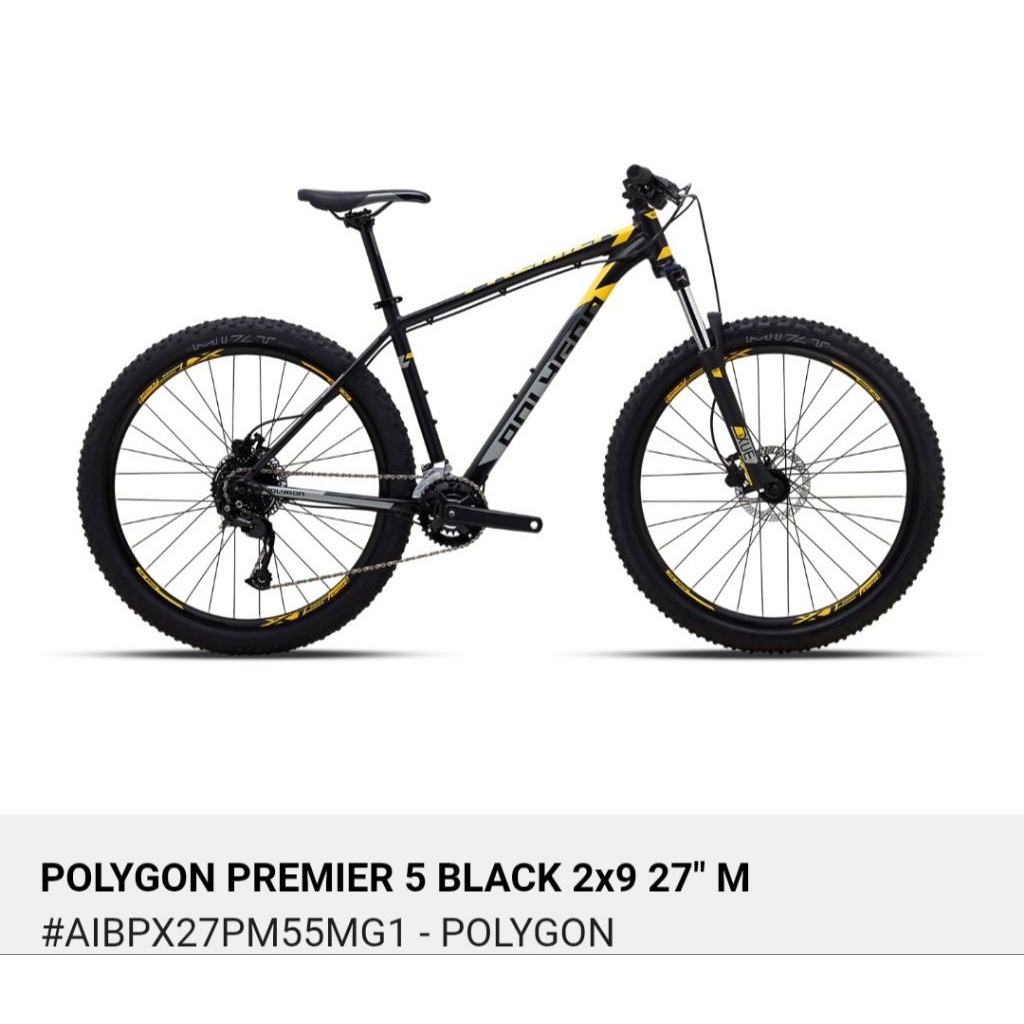 sepeda polygon premier 5 sepeda gunung Mtb M