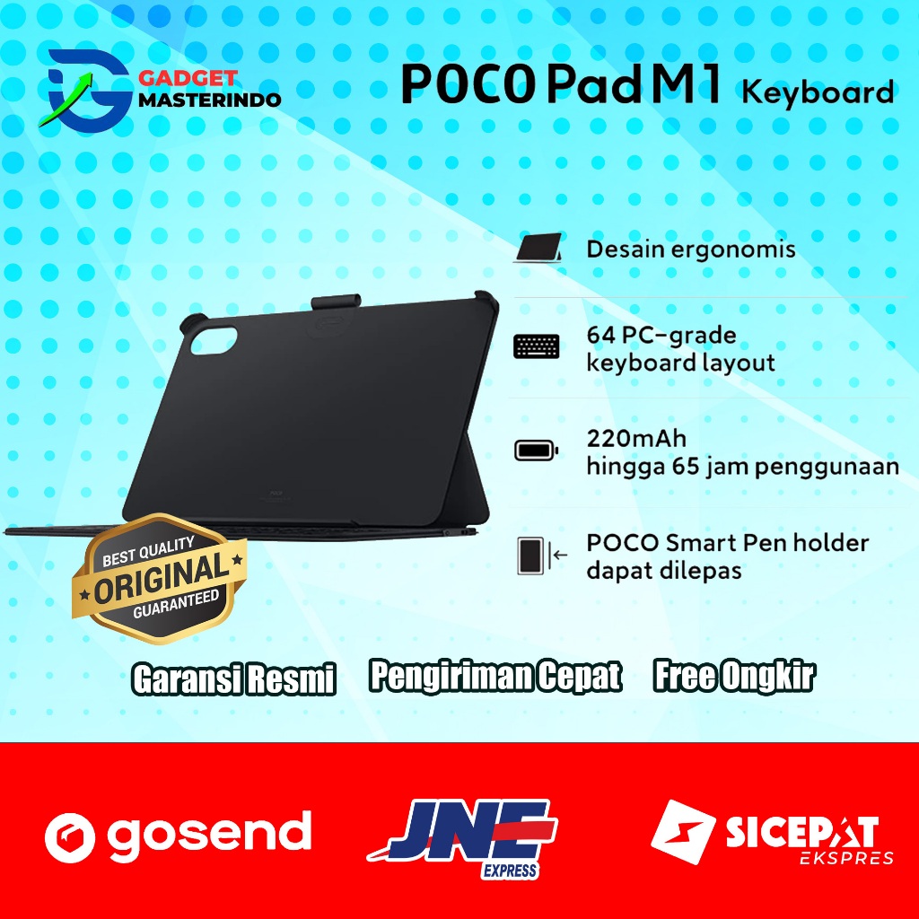 POCO Pad M1 Keyboard Garansi Resmi
