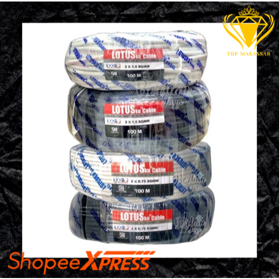 LOTUS KABEL NYMHY (SERABUT) 2X0,75