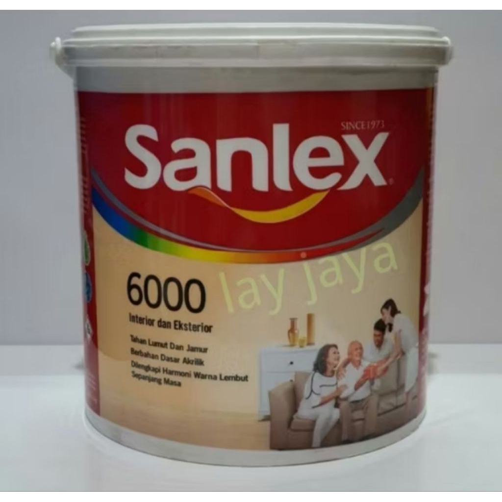 Cat Tembok Sanlex Putih 6000 1kg