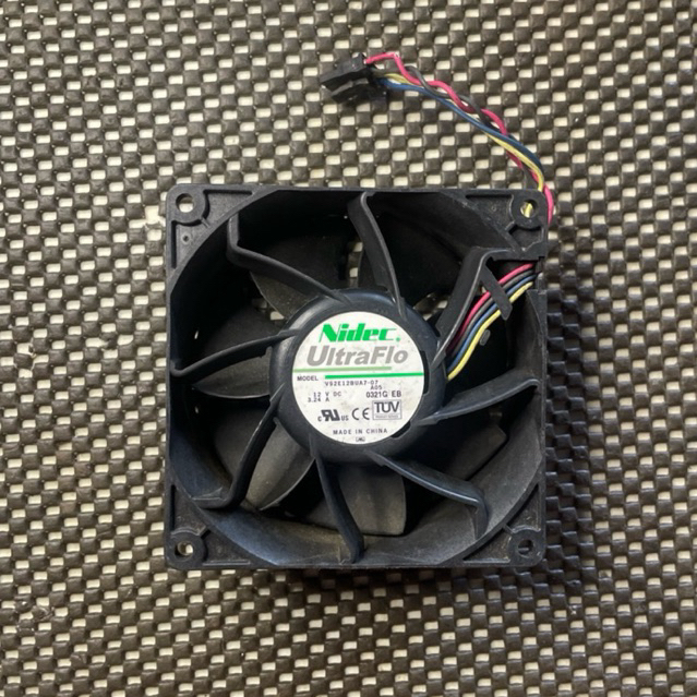 KIPAS COOLING FAN DC 12V 3.24A NIDEC (9X9CM T3.8CM) HIGH SPEED
