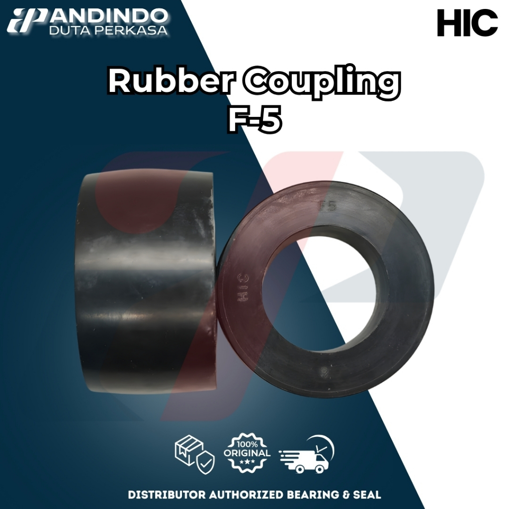 Rubber Coupling F-5 HIC Karet Coupling FCL Asli Original