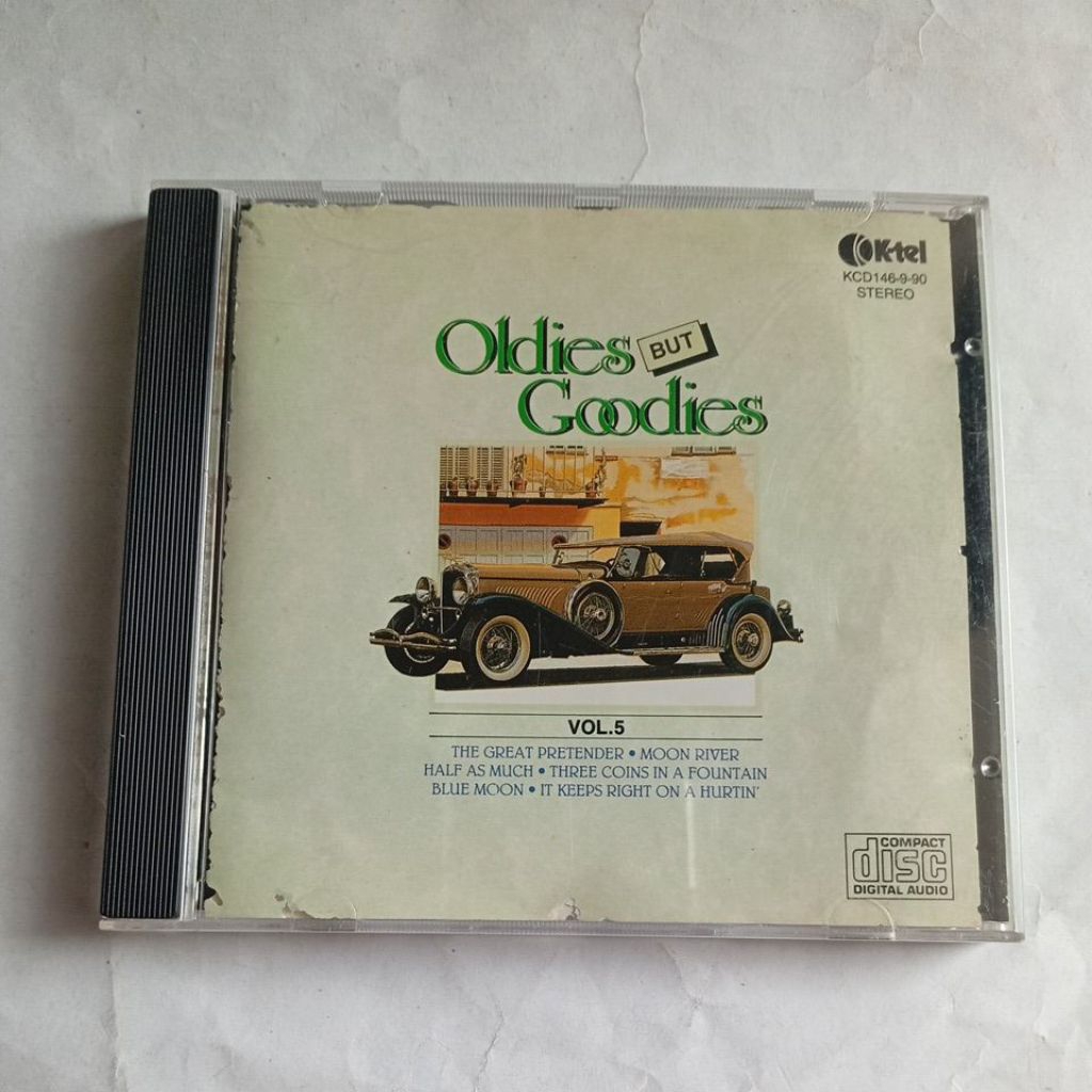 kaset cd audio lagu oldies but goodies the platters,pat boone, patti page, Skeeter davis, rosemary C