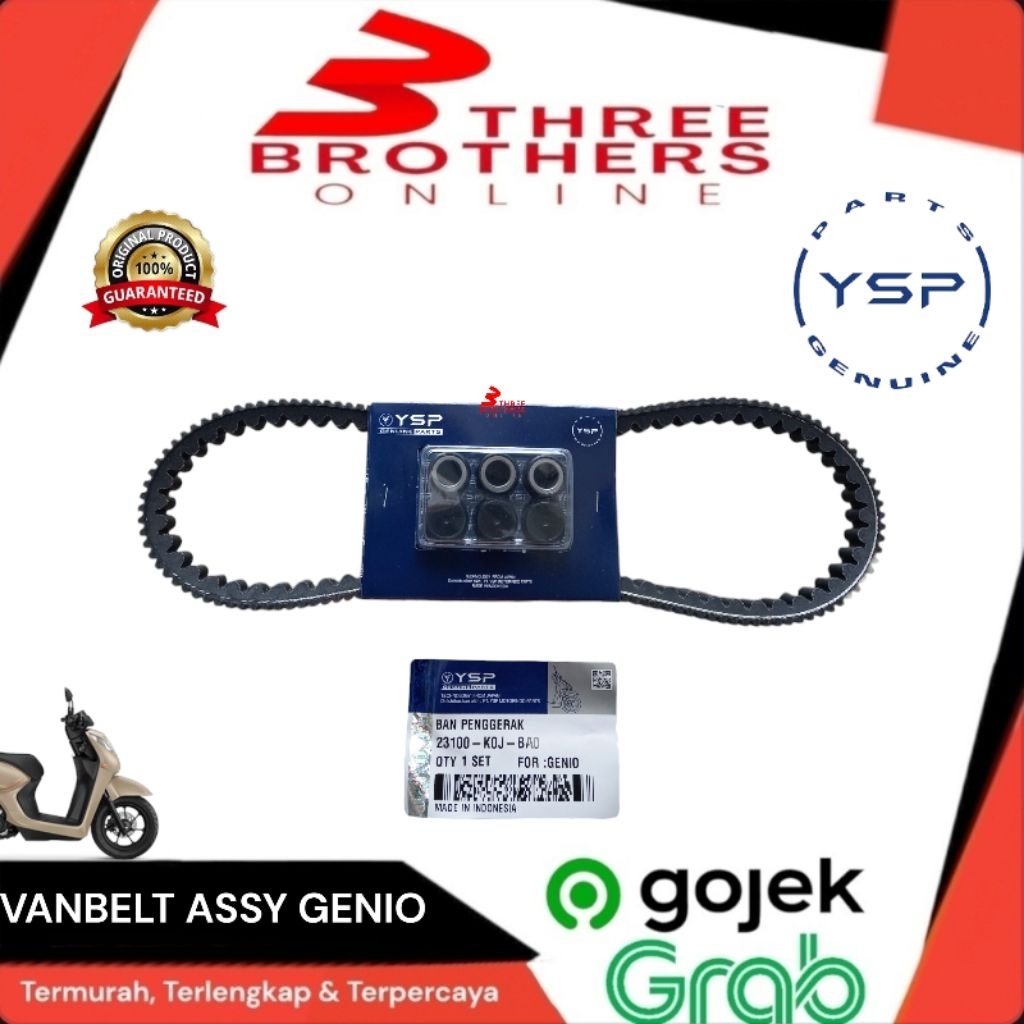 Vanbelt vanbel fanbelt fenbel only dan paket genio beat fi led scoopy fi led ysp