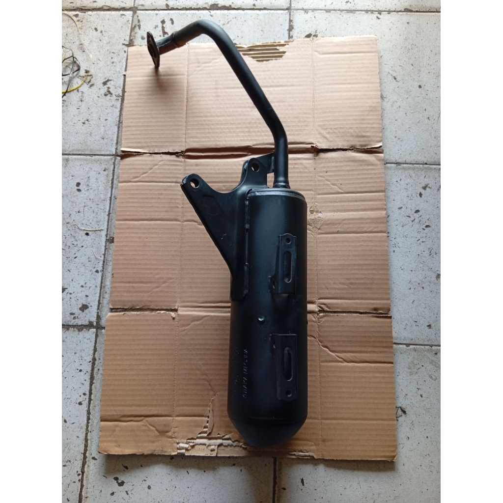 Knalpot standar Honda Beat FI original copotan