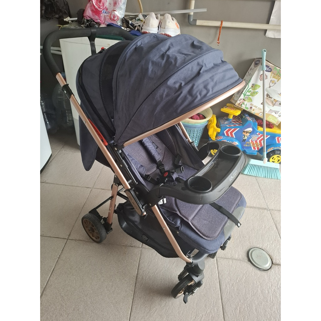 Preloved! Stroller bayi merk falcon stroller lipat travelling