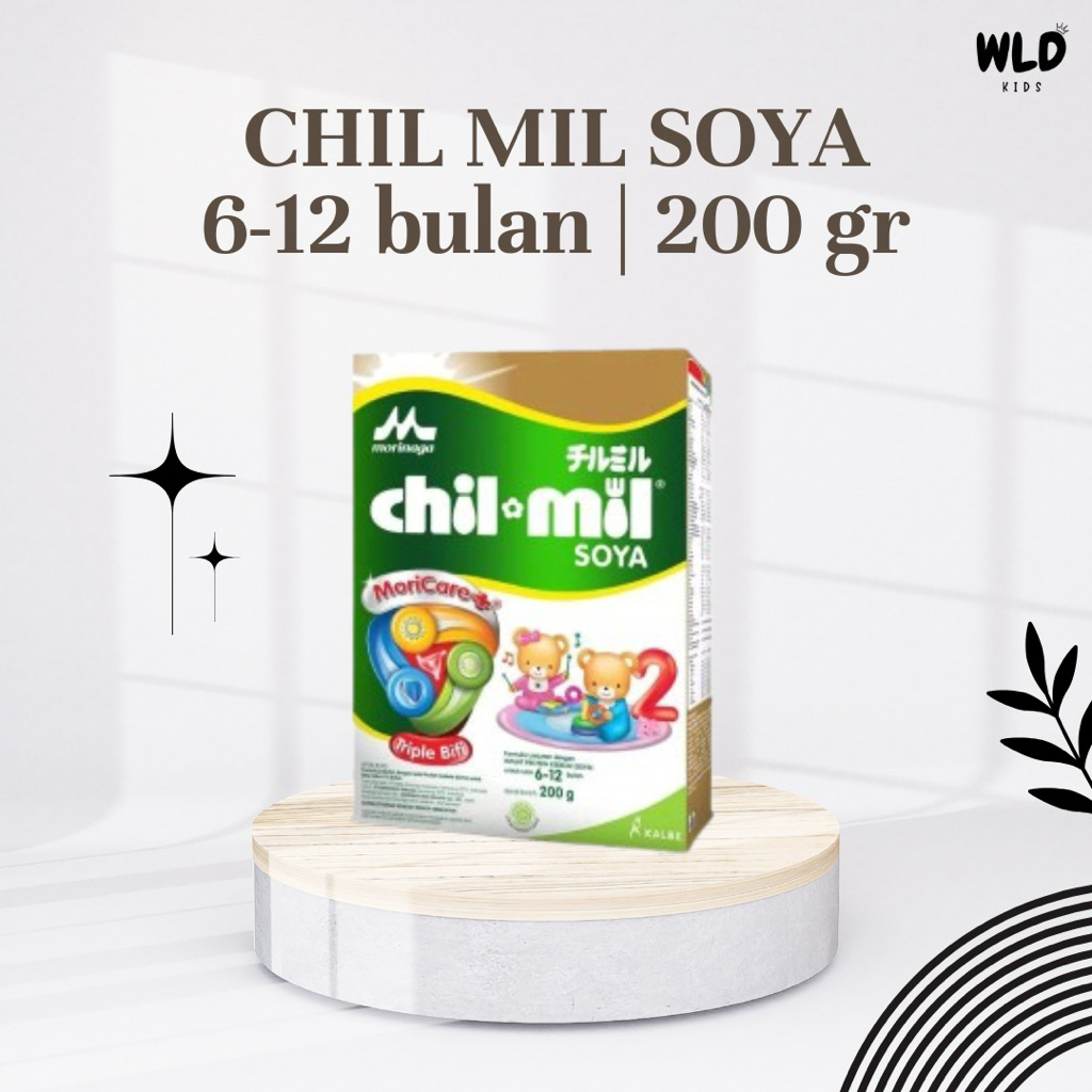 CHIL MIL SOYA 6-12 BULAN | CHIL MIL SOYA 200gr | CHIL MIL SOYA | SUSU FORMULA