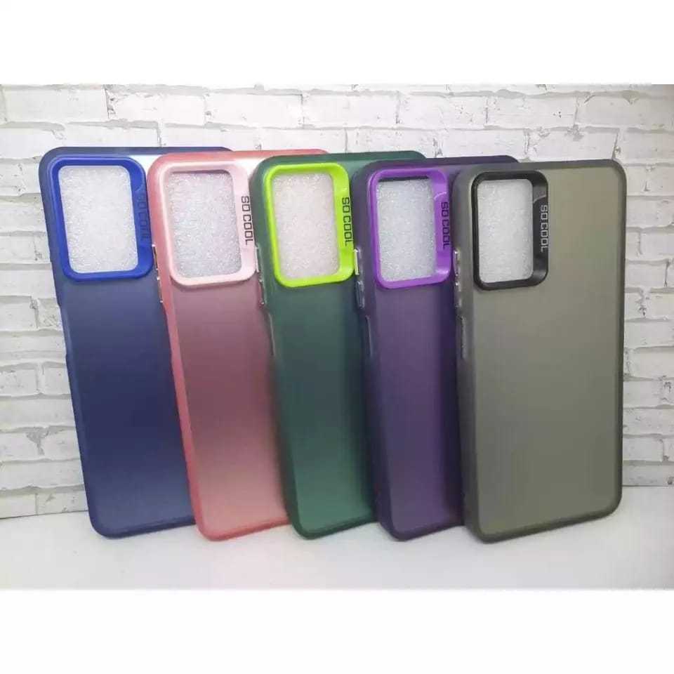 CASE IMD HYBRID PLATE HOLOGRAM TECNO SPARK GO 2 / SPARK GO2 SILIKON MACARON TERBARU