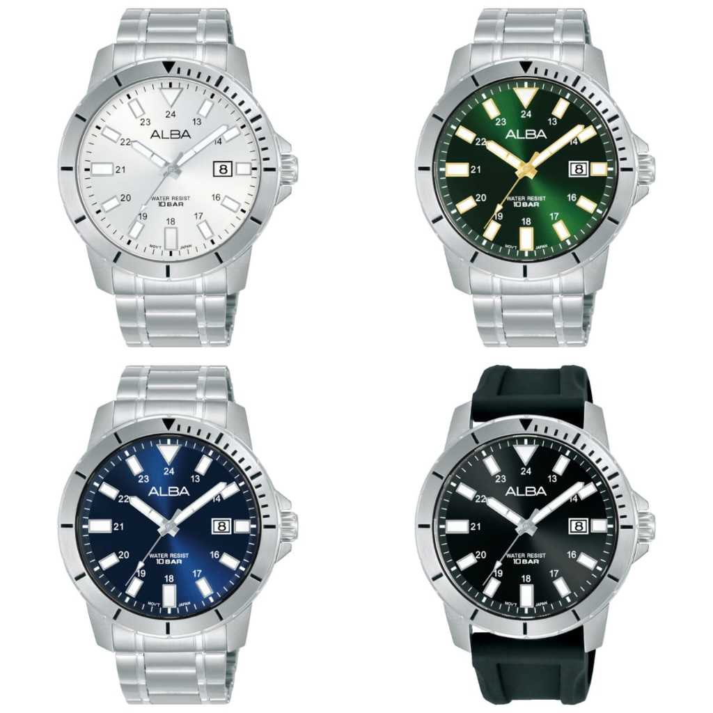 Alba Men AS9R95 AS9R95X1 AS9R97 AS9R97X1AS9R99 AS9R99X1 AS9S01 AS9S01X1 Jam Tangan Original Garansi 