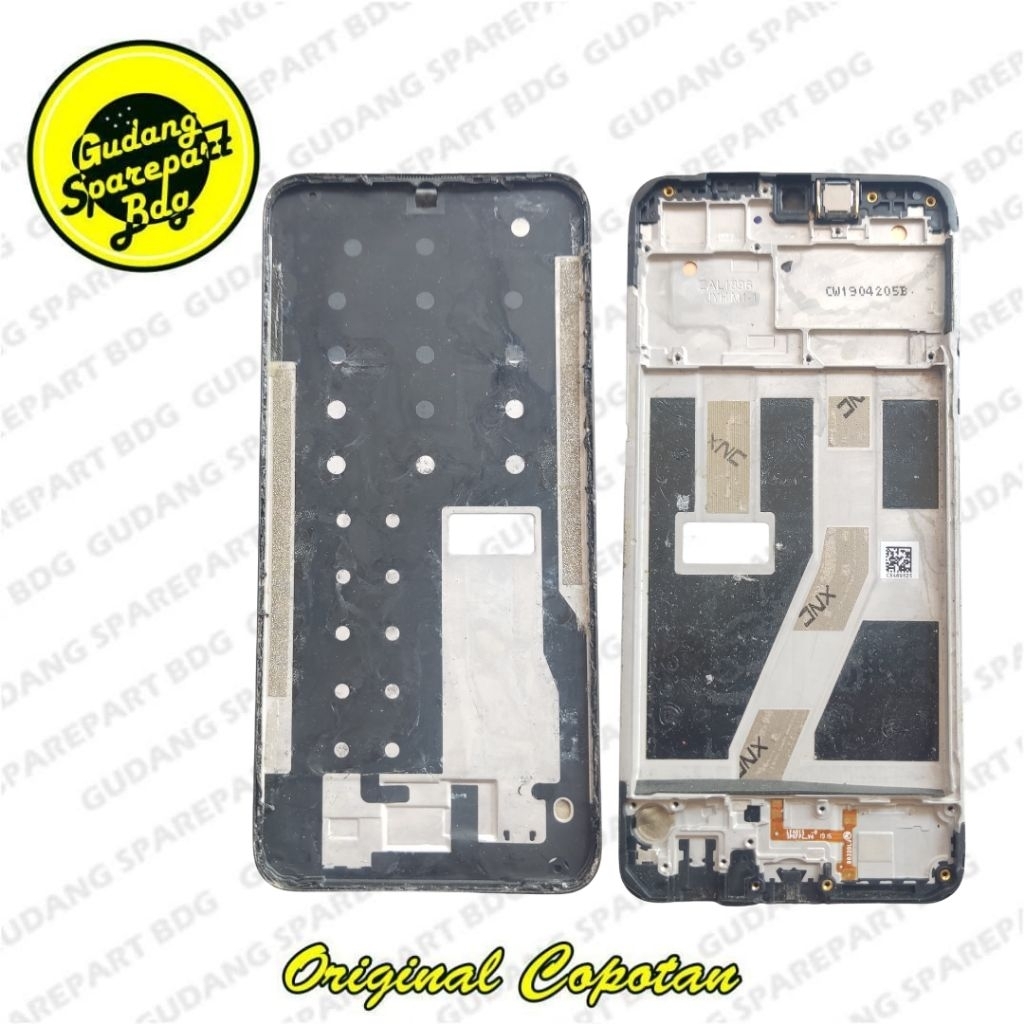 Frame Tatakan LCD Realme C2 Second Copotan