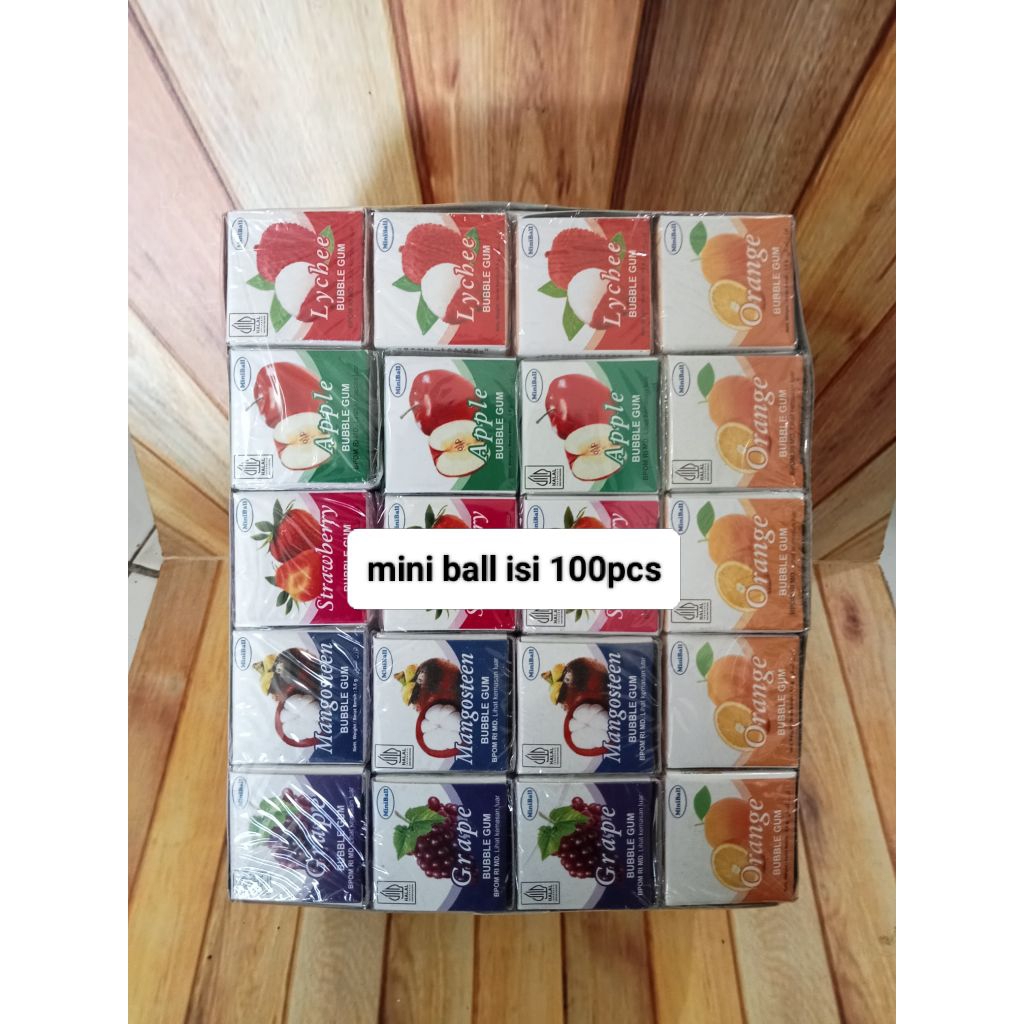 permen mini ball isi 100pcs