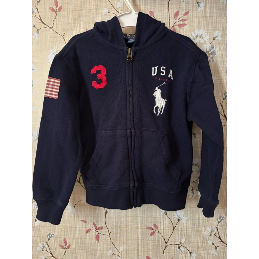 Preloved jaket anak polo ralph lauren