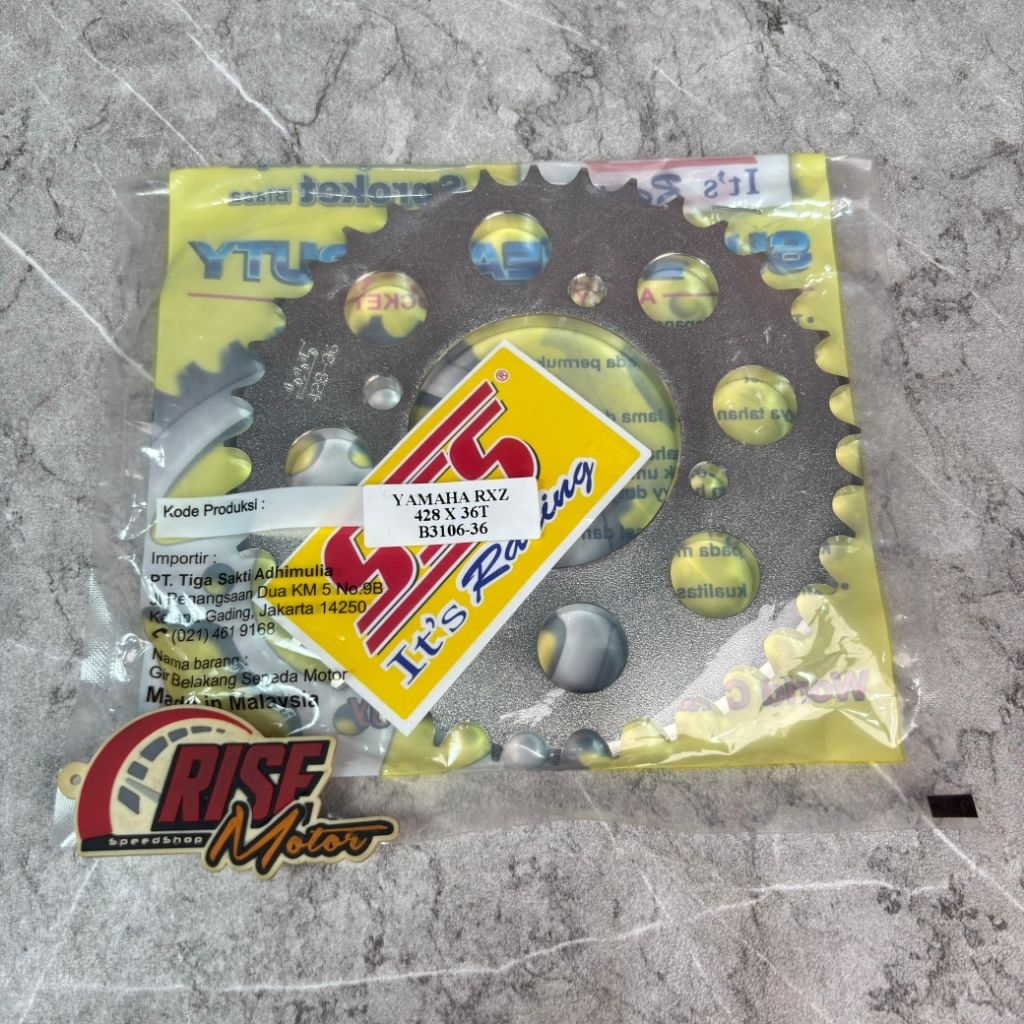 GIR SSS 428 X 36 YAMAHA RXZ RX KING JUPITER Z