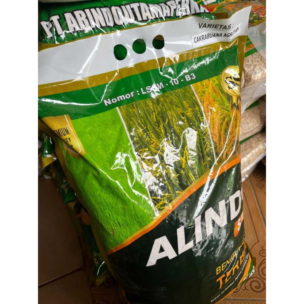 Benih Padi Unggul Cakrabuana Agritan ALINDO 5 kg hasil tinggi
