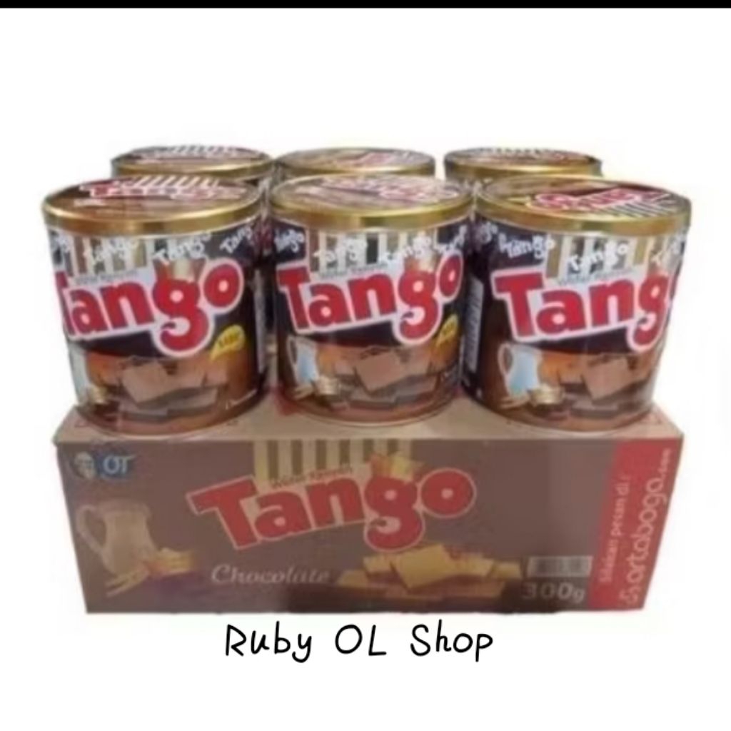 Tango Coklat Kaleng  1 Dus Isi 6 || Tango Coklat 1 dus || Kue Kaleng || Kue Lebaran