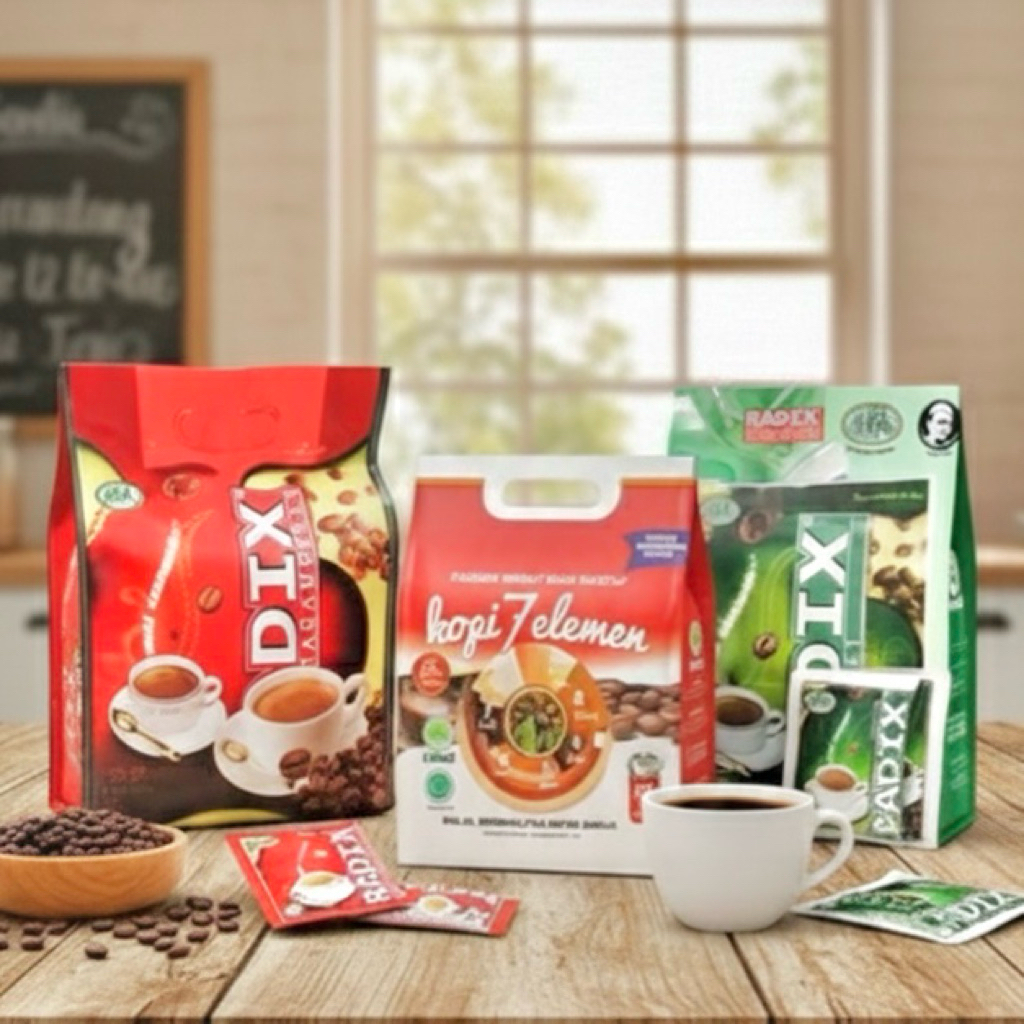 Kopi Herbal Radix All Varian 1 Bag