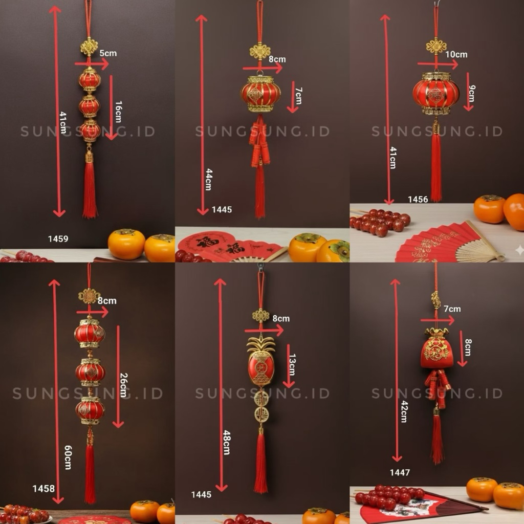 Gantungan Dekorasi Imlek 2026 / Gantungan Pohon Imlek 2026