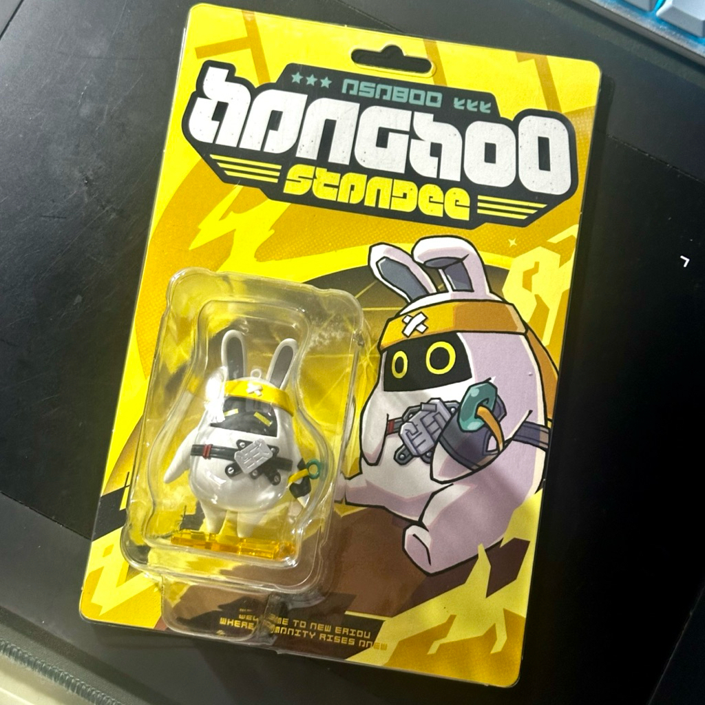 keychain standee figure harumasa asaba bangboo zenless zone zero - asabooa