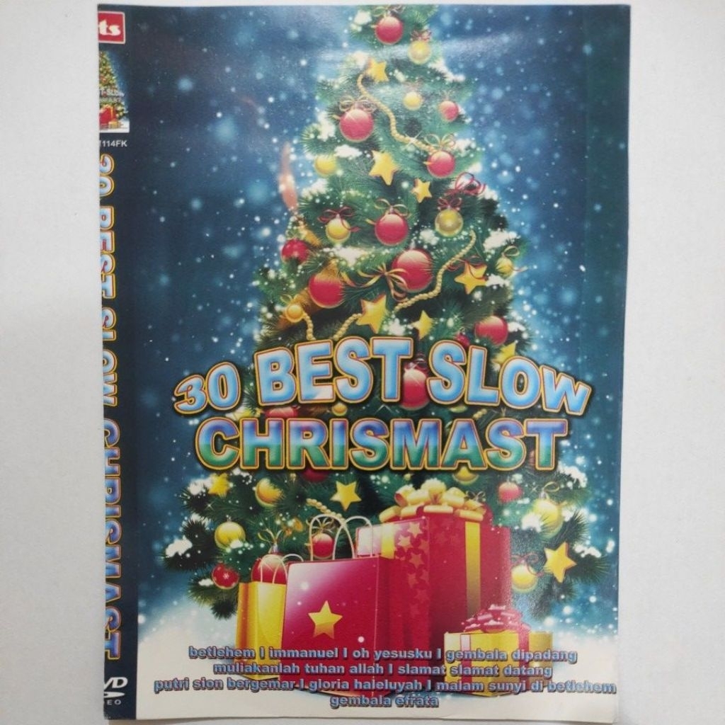Kaset DVD Lagu Natal Best Slow Christmas Song
