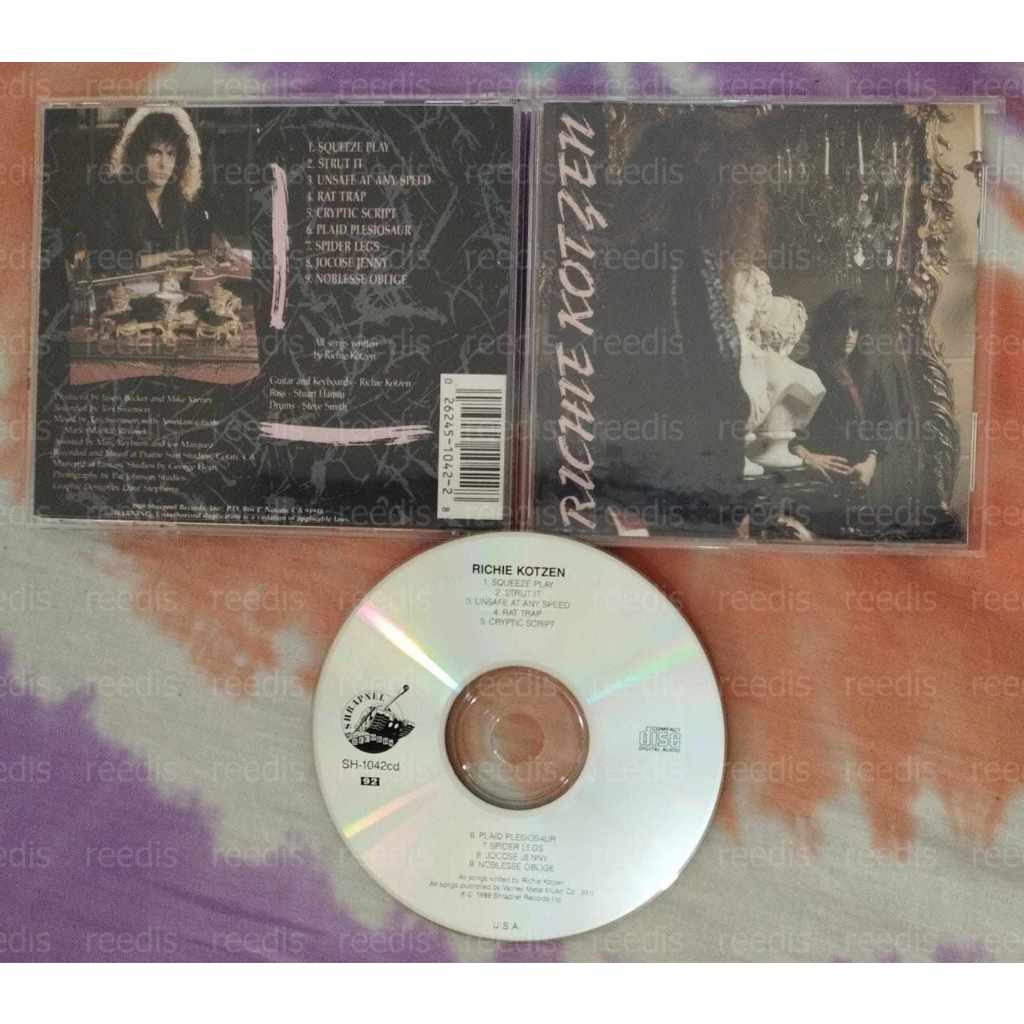 Richie Kotzen - Richie Kotzen (s/t), 1st press US - CD