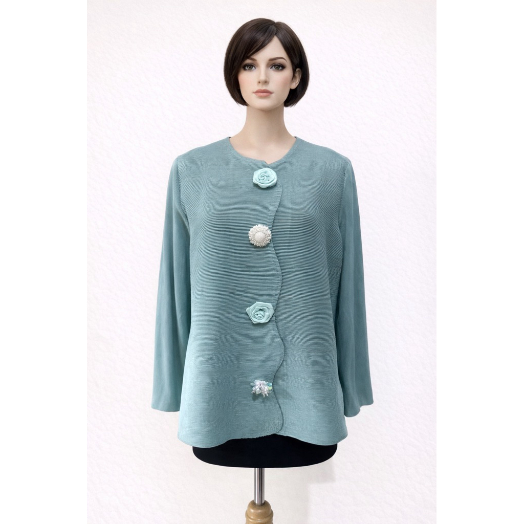 Premium Top Pleats/Pleats Premium Top/Atasan Plisket/Top Plisket Premium