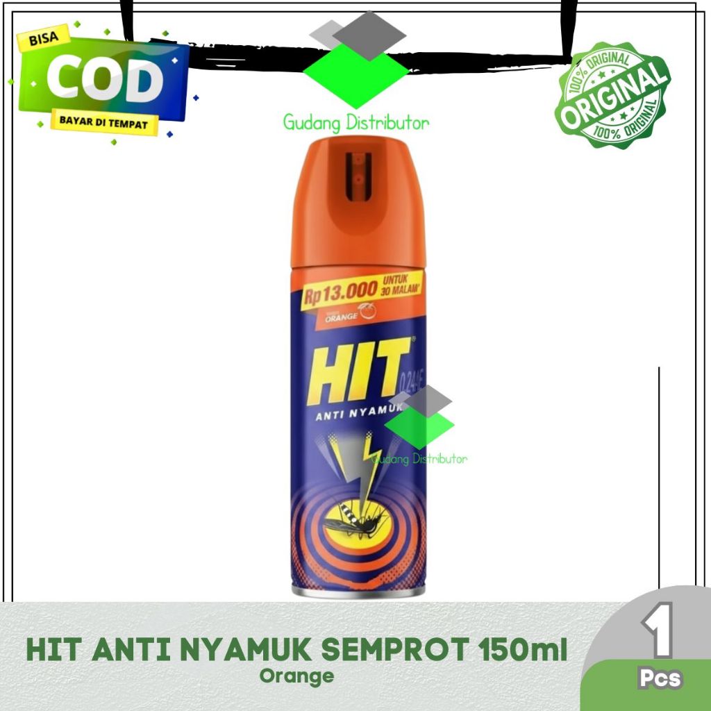 HIT Semprot Nyamuk 200ML AE ORANGE