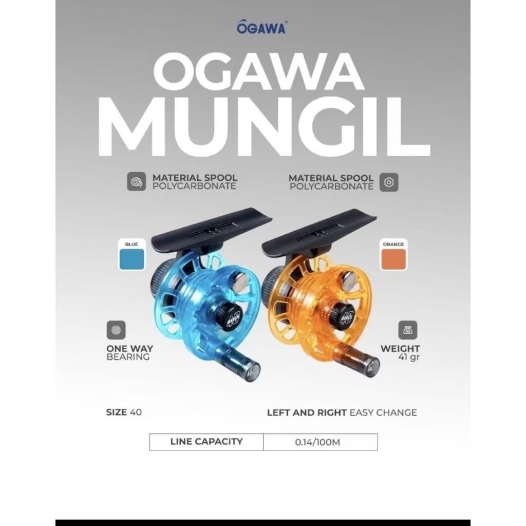 Tokos Ogawa Reel D40 Mungil Kokoh & Kuat