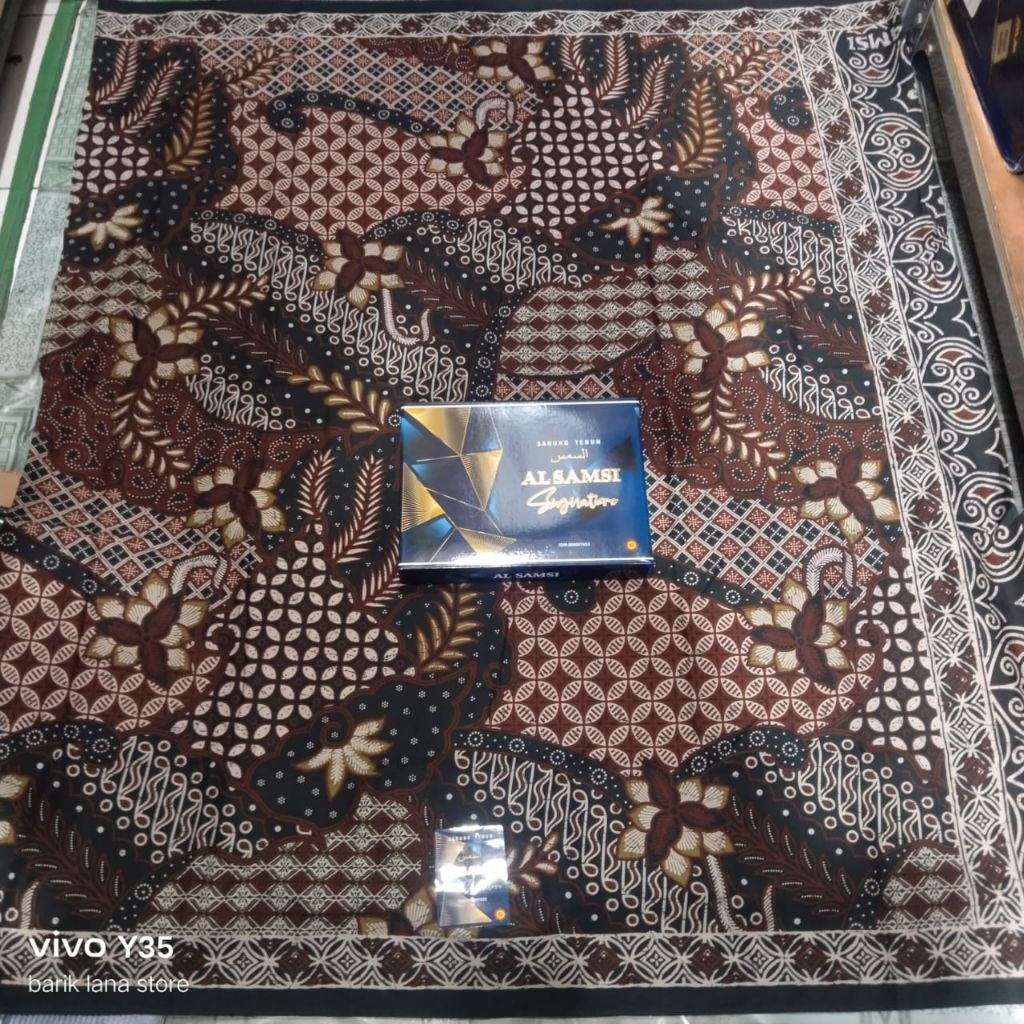 sarung Al Samsi Signature || Al Samsi Black Series  || Al Samsi Hitam || Al Samsi Batik BHS || Al Sa