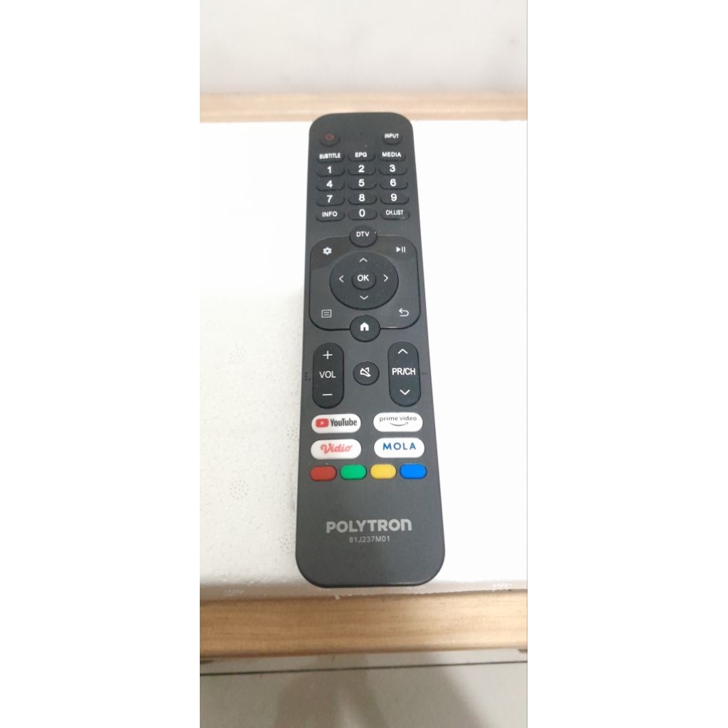 Remot Smart tv POLYTRON asli original REMOTE POLYTRON