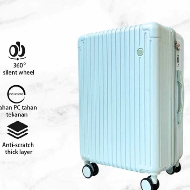 XSD Koper, koper perjalanan, koper roda ukuran 20 inci dengan roda swivel, koper roda ukuran 20 inci