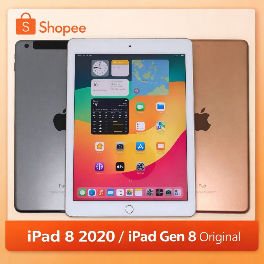 ipad 9 256GB | iPad 8 128GB / iPad 7 128GB – WiFi Only | Kondisi Great B | Normal Semua