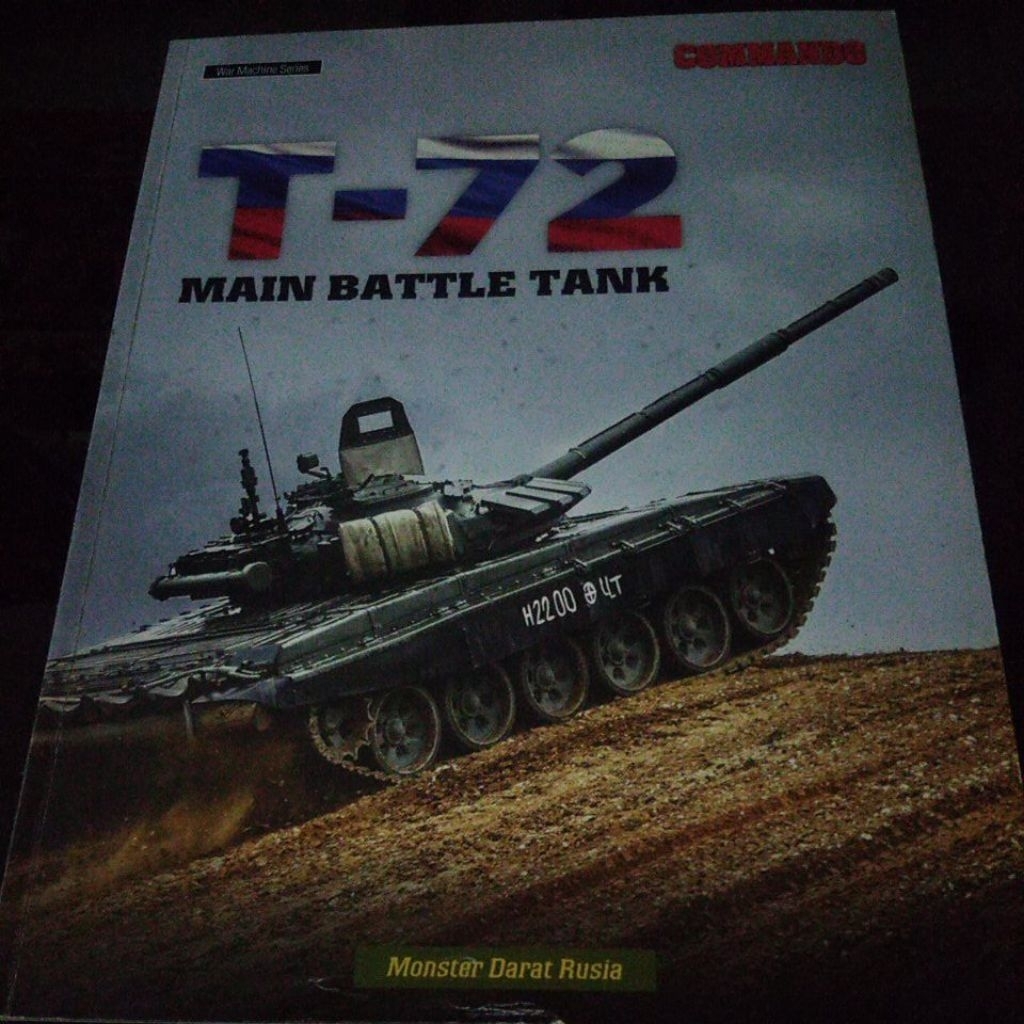 Majalah Commando War Machine Series T-72 MAIN BATTLE TANK