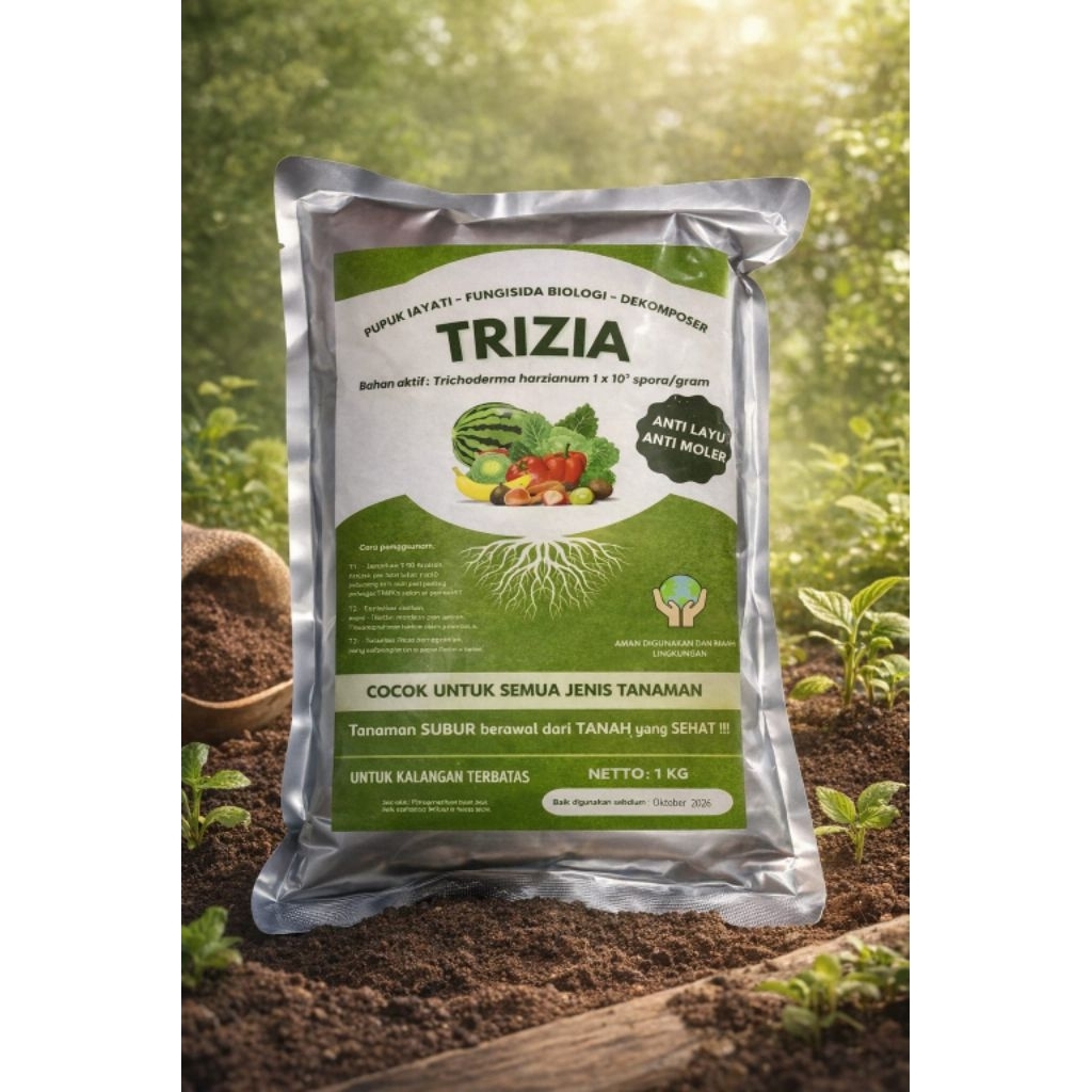 TRICHODERMA/ TRIZA TRICHODERMA/ BIOFUNGISIDA TRICHODERMA 1KG 500GR 250GR