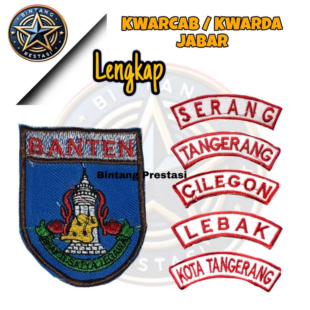 ATRIBUT PRAMUKA KWARTIR CABANG BANTEN