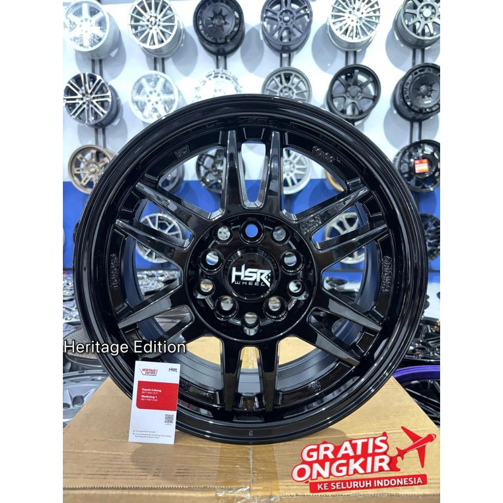 Velg Mobil Muatan Ring14 Felek SAMLONG HSR R14 Untuk Carry Grand Max DLL Lubang 5 HSR BOROKO BLY01