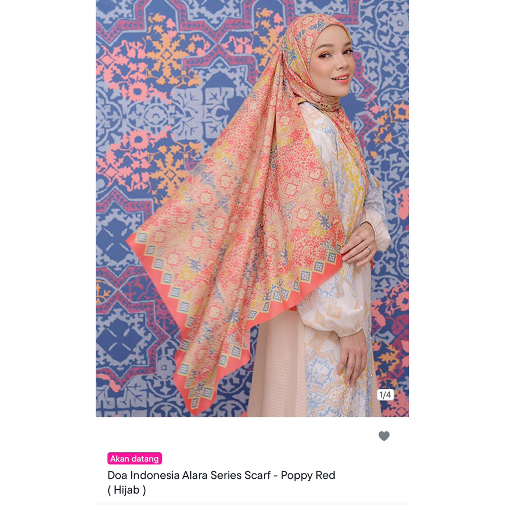 Preloved hijab Doa