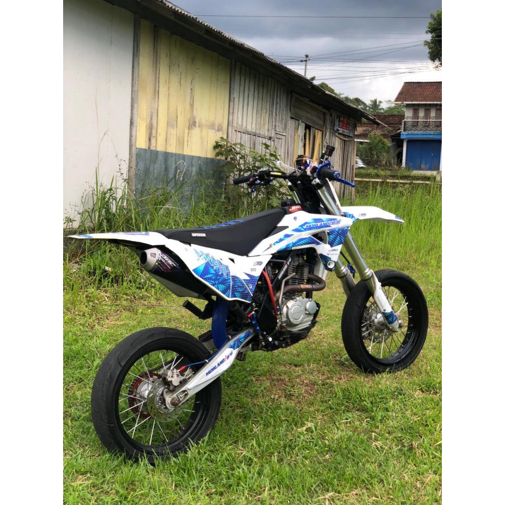 DECAL GORDONS PUTIH PRISMA | | decal klx bf | decal crf | decal wr | decal gordons | decal dtracker|