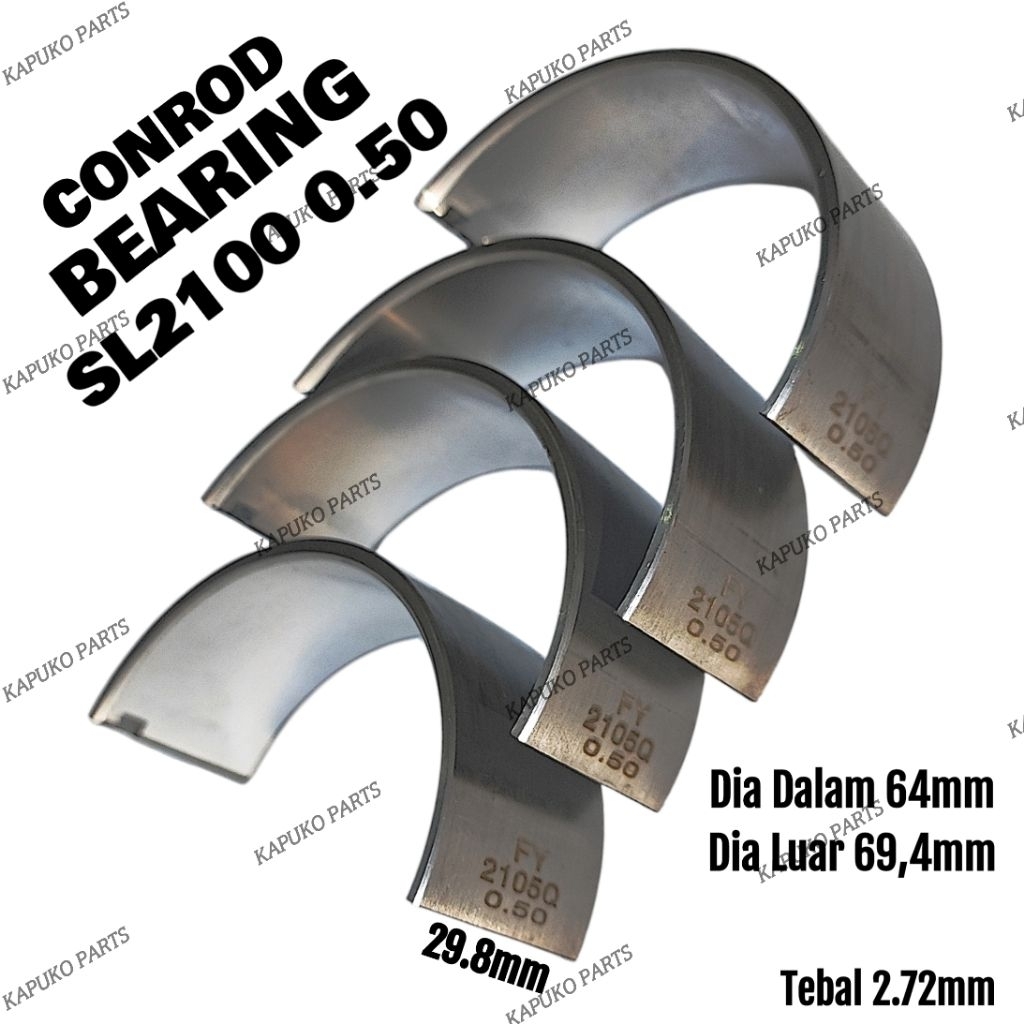 SL2100 METAL JALAN 0.50 UNTUK DIESEL ENGINE 2 SILINDER