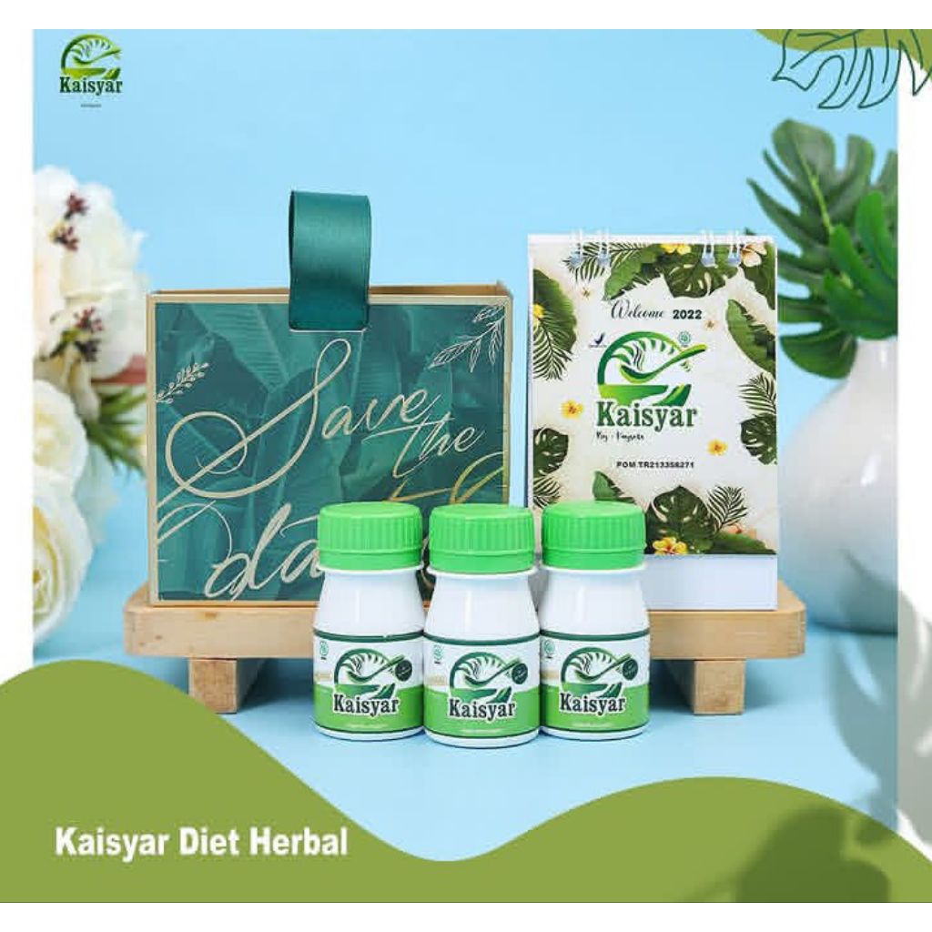 KAISYAR DIET HERBAL 100%  ORI ISI 30 KAPSUL FREE GIFT SPESIAL  POM TR213358271