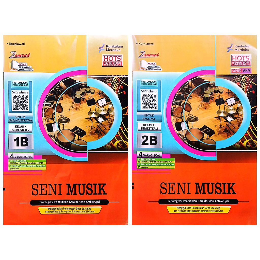 LKS SMA SENI MUSIK KELAS 10 11 SEMESTER 2 KURIKULUM MERDEKA | ZAMRUD