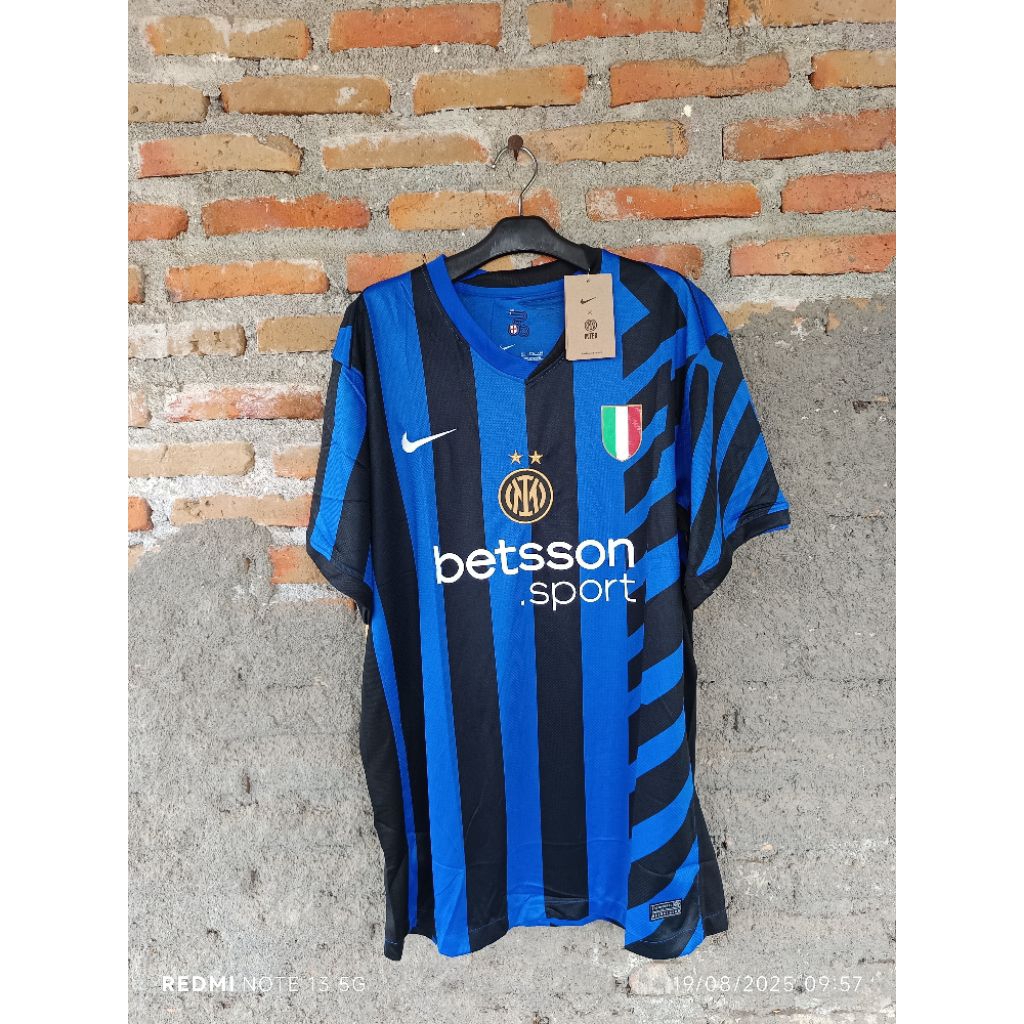 Jersey GO,Inter Milan Home 2024/2025, size 4XL, liknew