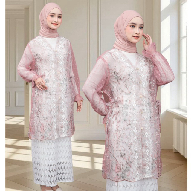 Raisa Outer | Kebaya modern | Kebaya wisuda | Outer kebaya | Baju kondangan | Baju kondangan wanita 