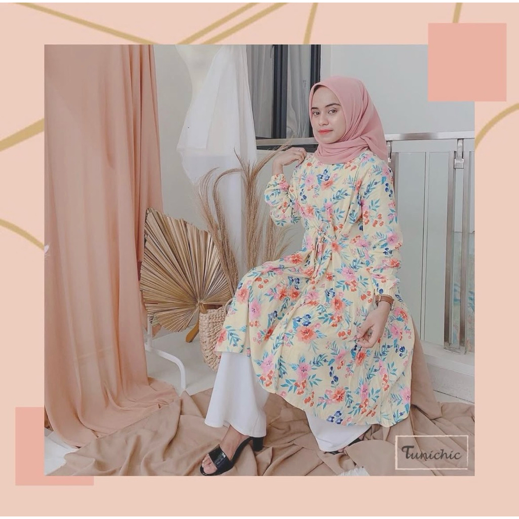 Ameera Midi Dress (Baby Yellow)