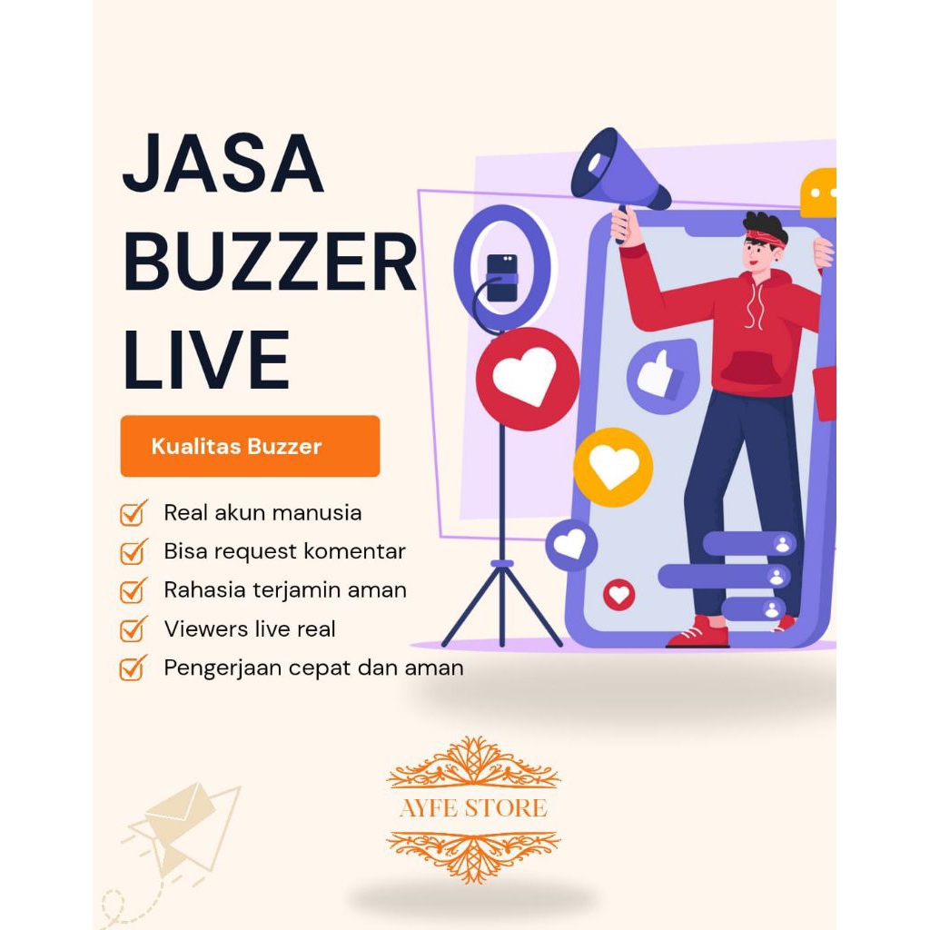 JASA BUZER LIVE