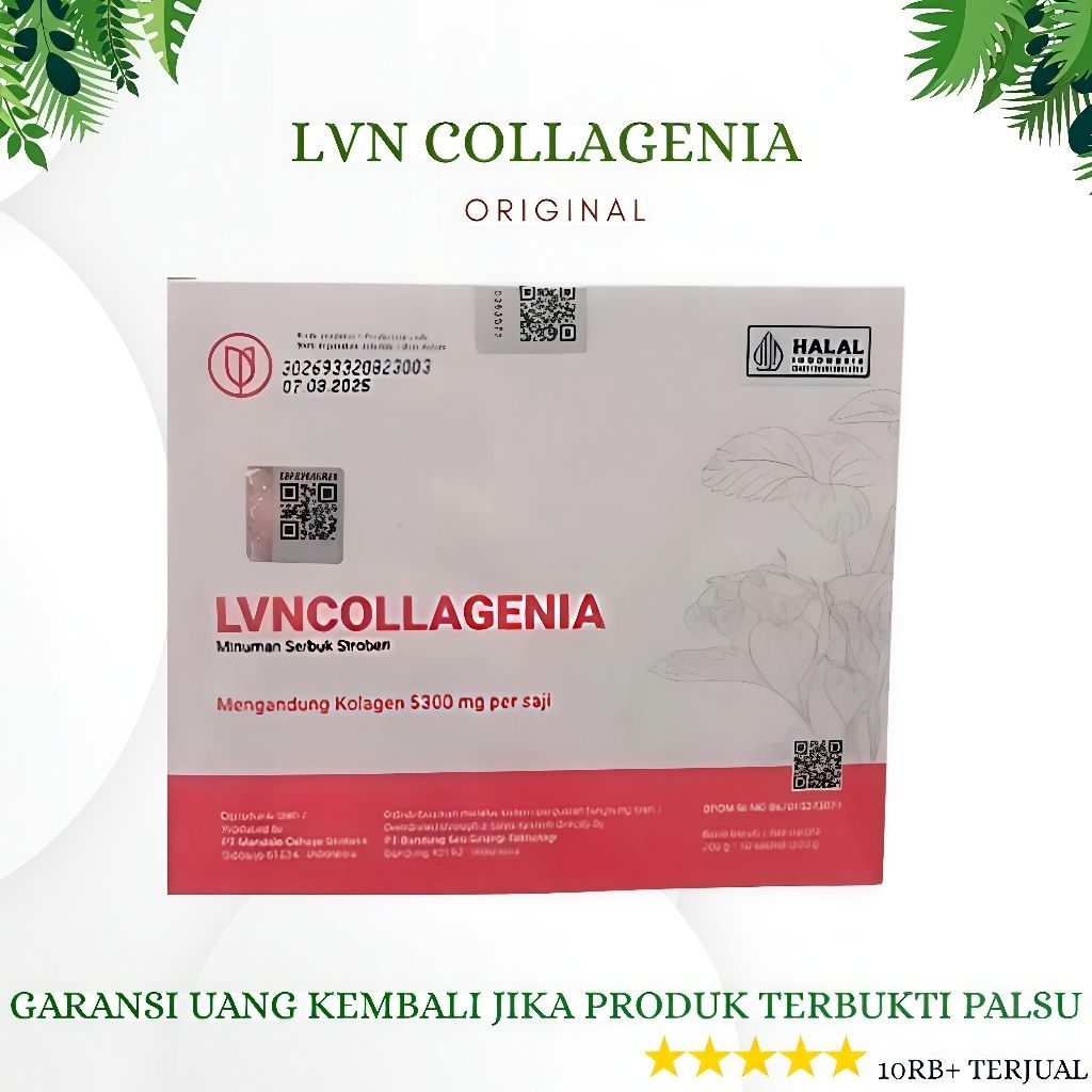 LVN COLLAGENIA ORIGINAL - MINUMAN SERBUK RASA STROBERI